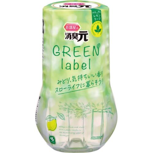 小林製薬　お部屋の消臭元グリーンラベルナチュラルレモン　400ML【7月2日までの期間特売】