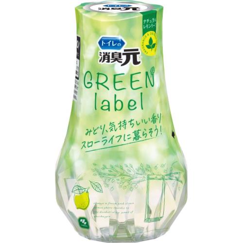 小林製薬　トイレの消臭元グリーンラベルナチュラルレモン　400ML【7月2日までの期間特売】