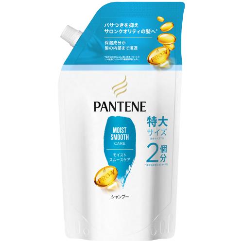 P&G　パンテーン　モイストスムースケア　シャンプー替大　600ML