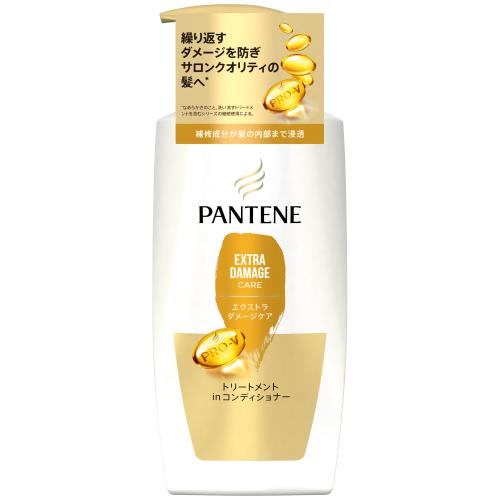 P&G　パンテーン　エクストラダメージケア　トリートメントinコンディショナー　ポンプ　400G