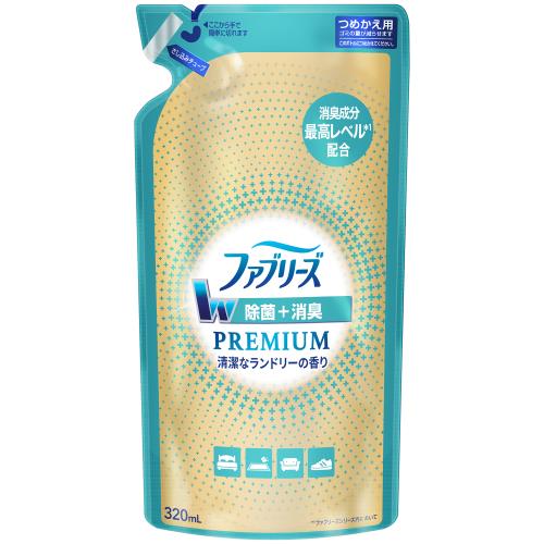 P G ファブリーズ プレミアム 清潔なランドリーの香り詰替 3ml ウエルシアドットコム