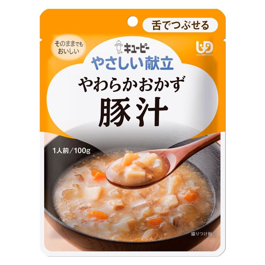 キユーピー やさしい献立　やわらかおかず　豚汁
