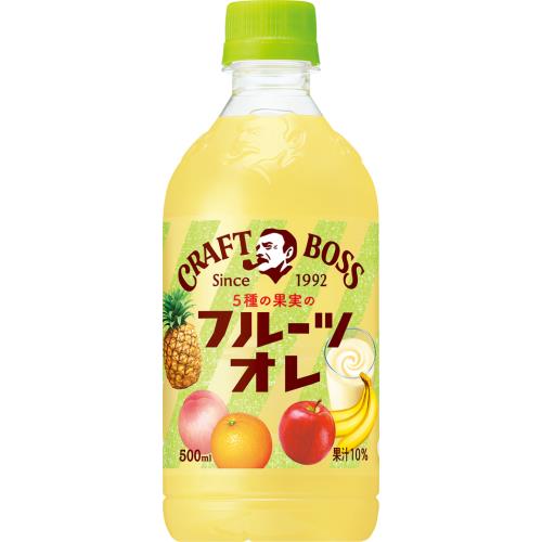 サントリー　クラフトボスフルーツオレ　500ml×24個セット