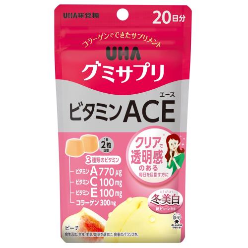 UHA味覚糖　グミサプリ　ビタミンACE　20日