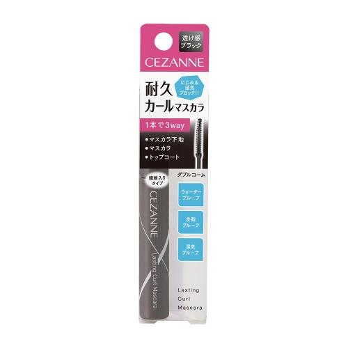 セザンヌ　耐久カールマスカラ　01ブラック　5.0g