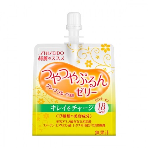 資生堂 綺麗のススメ つやつやぷるんゼリー (グレープフルーツ風味) 150G ※こちらの商品は海外発送できません