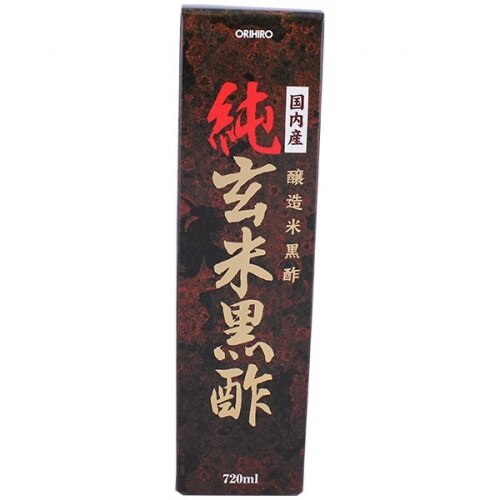 オリヒロ 純玄米黒酢 720ML
