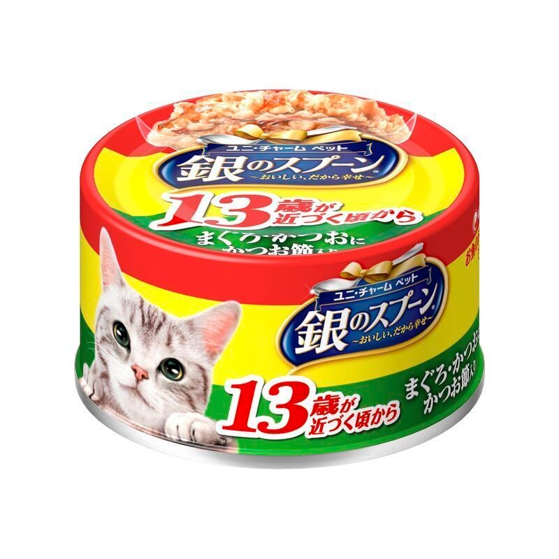 ユニチャームペット　銀のスプーン缶13歳　70g【11月5日までの期間特売】
