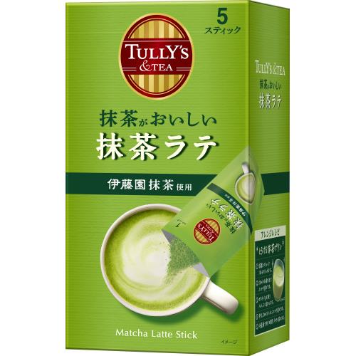 伊藤園　TULLY’S　&TEA　抹茶がおいしい抹茶ラテ　5本×8個セット