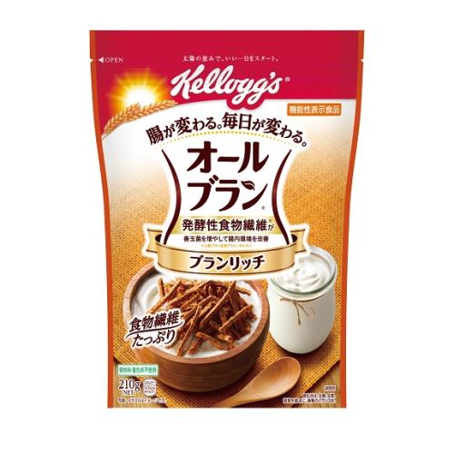 ケロッグ　オールブラン　ブランリッチ　210g×6個セット