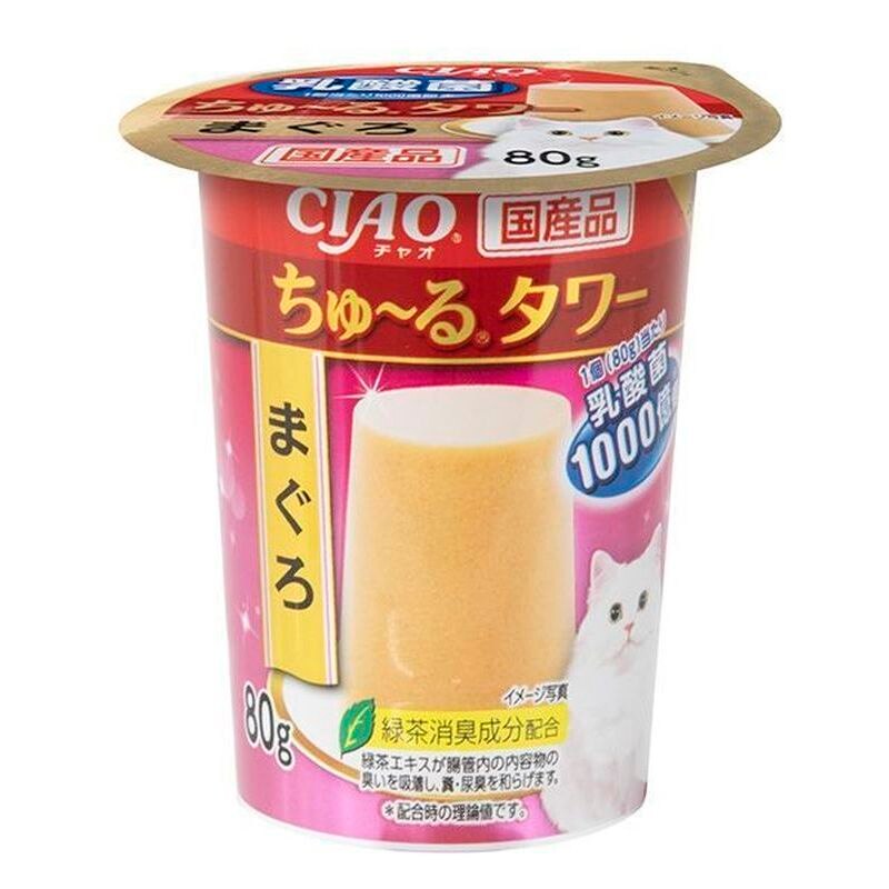いなば　ちゅ〜るタワーまぐろ　80g