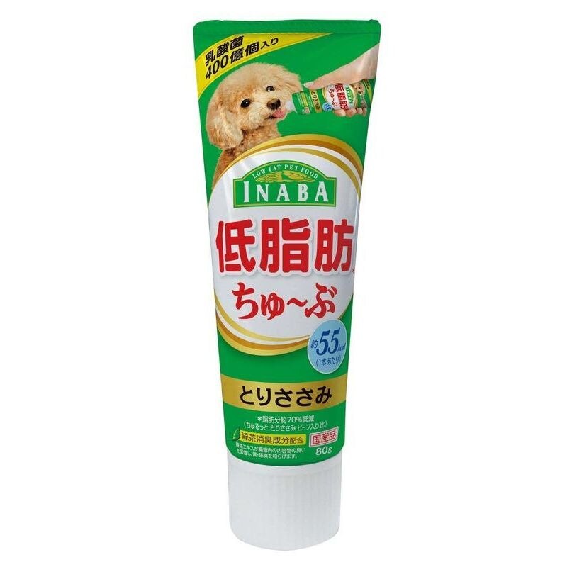 いなば食品　低脂肪ちゅーぶとりささみ　80g