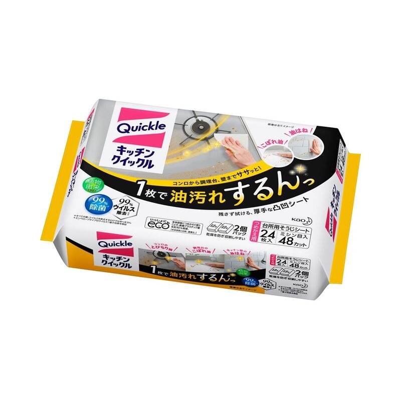 花王 キッチンクイックル つめかえ用 ジャンボパック24枚入