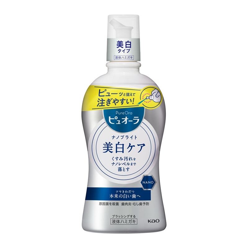 薬用ピュオーラ ナノブライト液体ハミガキ400ml