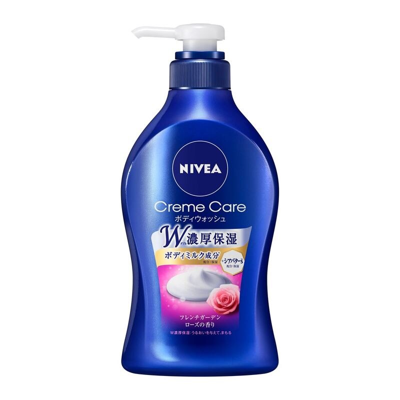花王 ニベア クリームケアボディウォッシュ フレンチローズ ポンプ 480ML