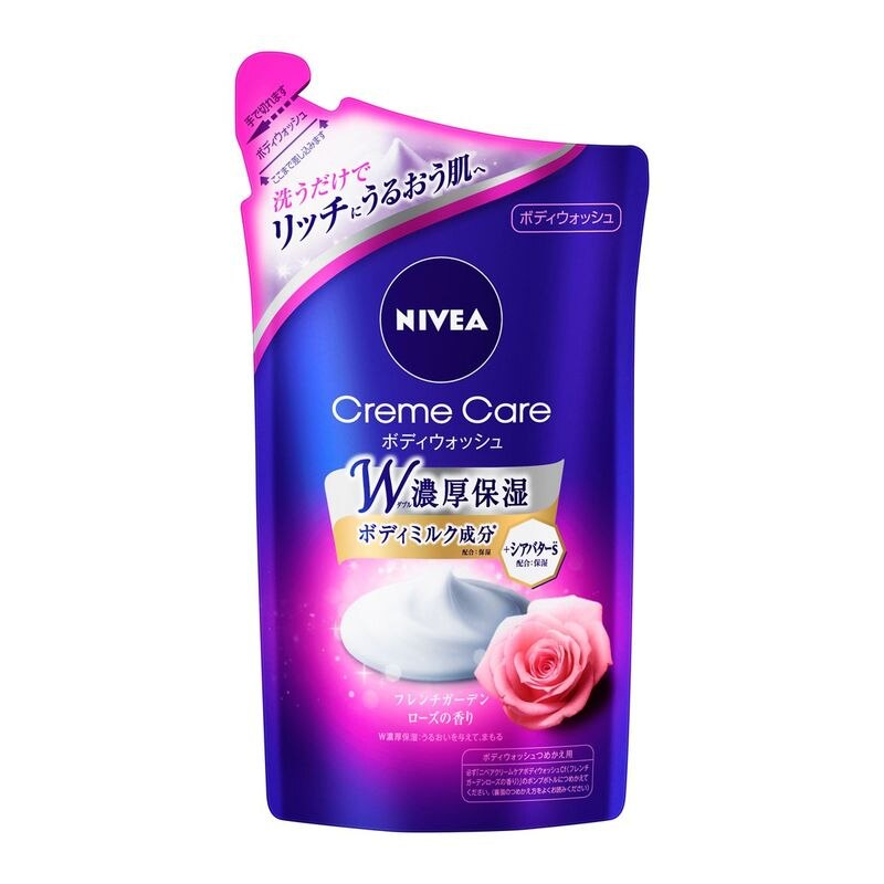 花王 ニベア クリームケアボディウォッシュ フレンチローズ 詰替 360ML