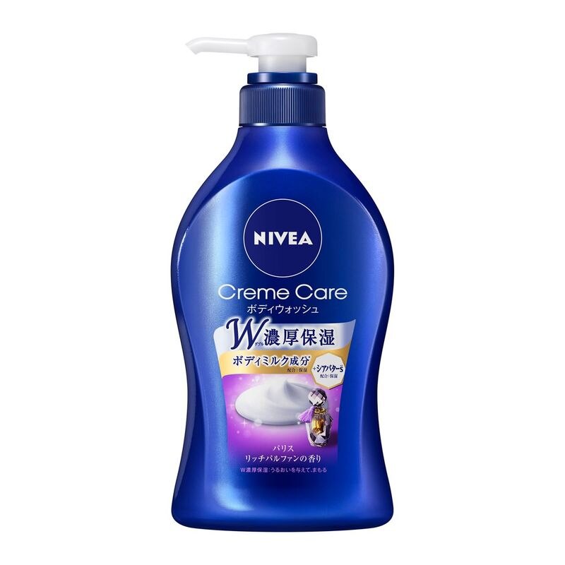 花王 ニベア クリームケアボディウォッシュ リッチパルファン ポンプ 480ML