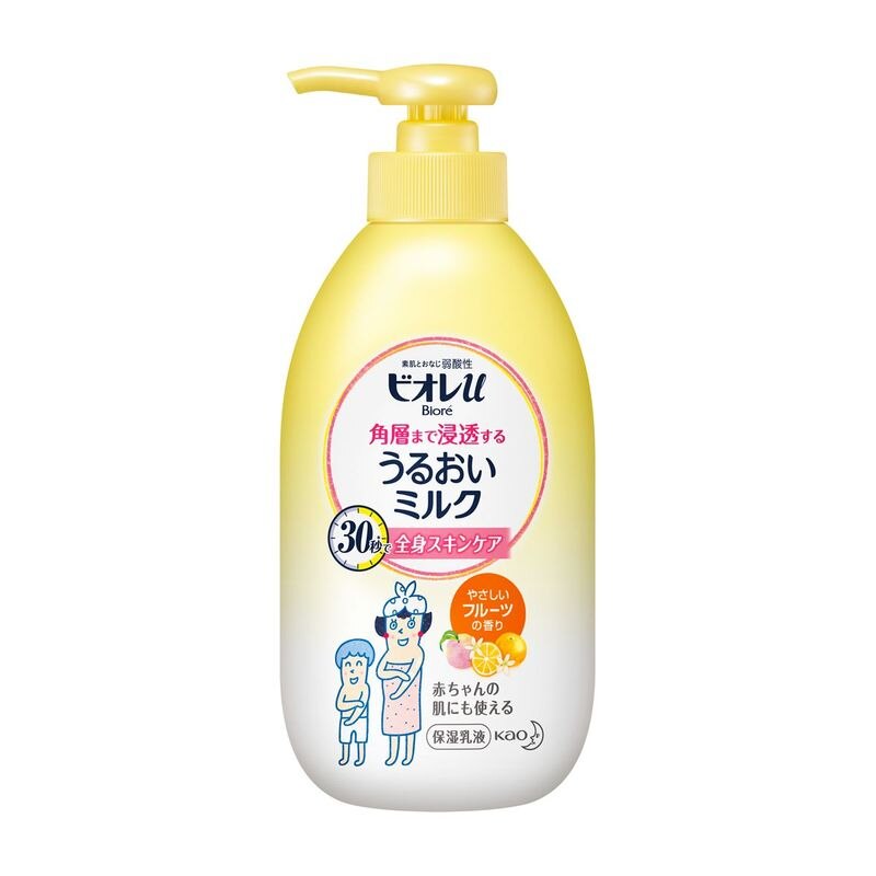 花王 ビオレu 角層まで浸透するうるおいミルク やさしいフルーツの香り 300ML