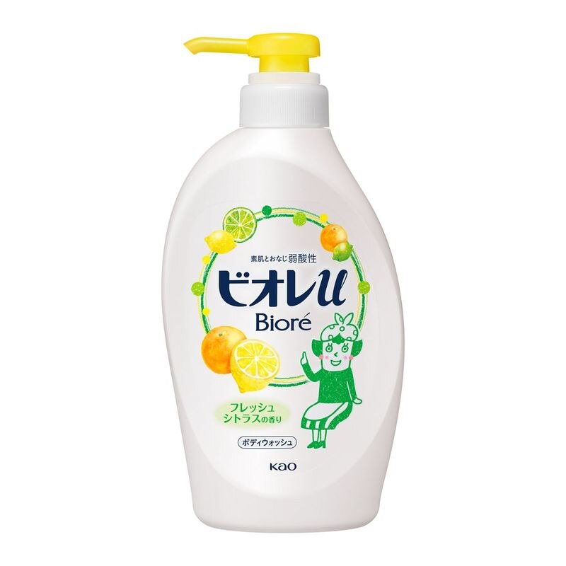 ビオレu フレッシュシトラスの香り ポンプ 480ML