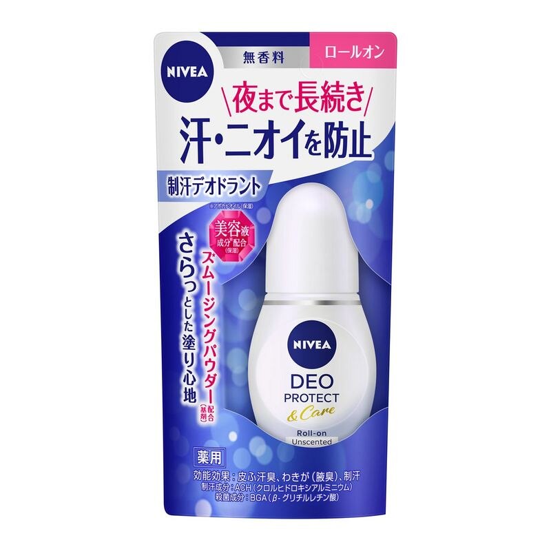 花王　ニベアデオドラント　アプローチ　ロールオン　無香料　40ML