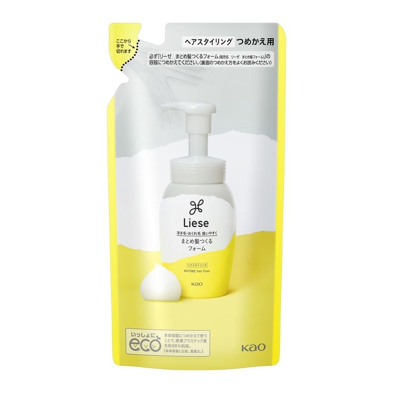 花王　リーゼ　まとめ髪フォームつめかえ用　180ML
