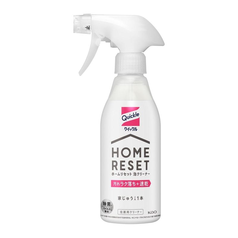 花王 クイックルホームリセット 泡クリーナー 本体 300ML