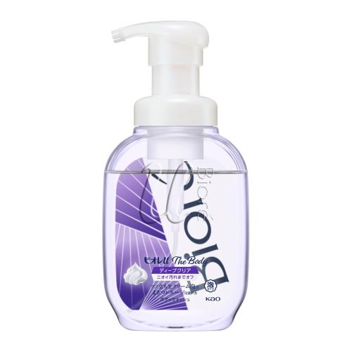 花王　ビオレu　ザ　ボディ　泡タイプ　ディープクリア　ポンプ　540ml【ボーナスTポイント100ポイント】