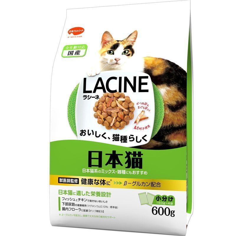 日本ペットフード　ラシーネ 日本猫 600g