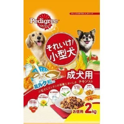 ペディグリー それいけ!小型犬 成犬用 チキン入り 2kg