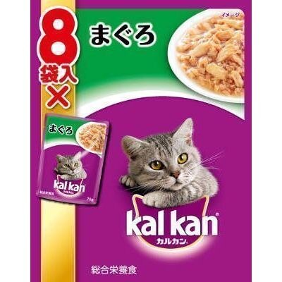 カルカン パウチ まぐろ ゼリー仕立て 70g×8P【11月5日までの期間特売】