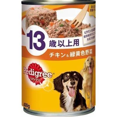 ペディグリー 13歳以上用 チキン&緑黄色野菜 400g
