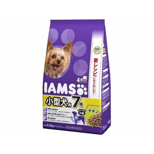 アイムス 7歳以上用 小型犬用 チキン 小粒 2.3kg