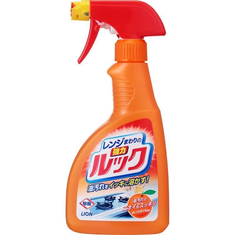 ライオン　レンジまわりのルック　本体　400ML　キッチンクリーナー