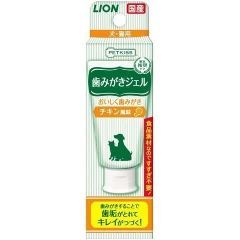 ペットキッス 歯みがきジェル チキン風味　40g