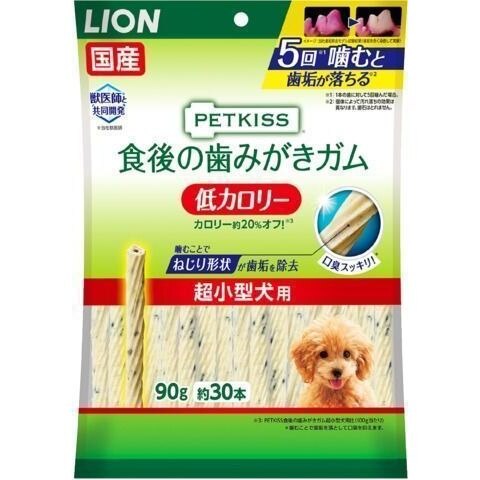 ライオン商事　ペットキス低カロリー超小型　30本