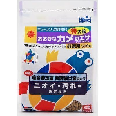キョーリン おおきなカメのエサ特大粒500g