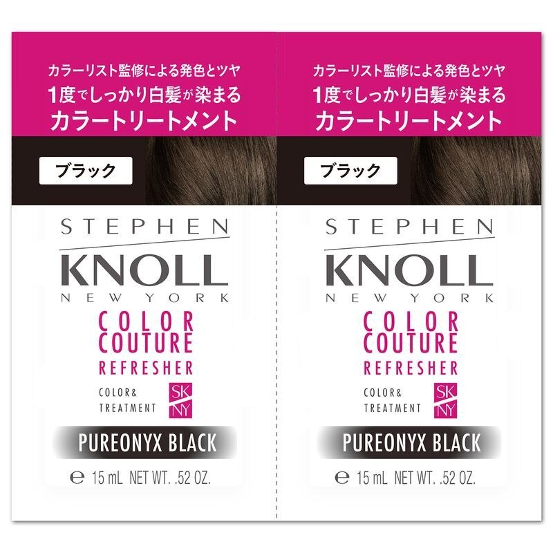 スティーブンノル カラークチュール カラートリートメント 001 ブラック 15g