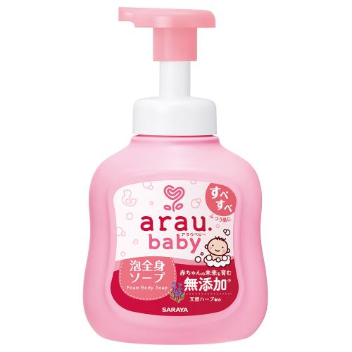 東京サラヤ　アラウ.ベビー　泡全身ソープ　本体　450mL