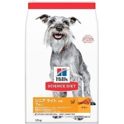 日本ヒルズ　サイエンスダイエットシニアライト小粒高齢犬　12kg