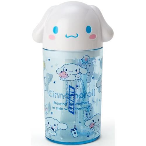 サンリオ　シナモロール　コップ付き歯ブラシセット