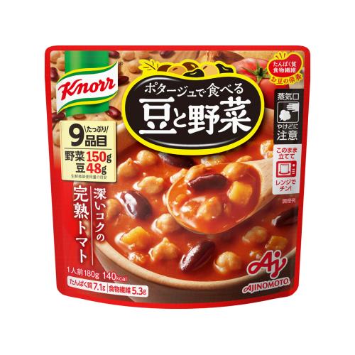 味の素　クノール　豆と野菜完熟トマト　1食×7個セット