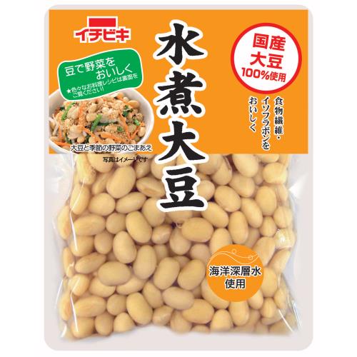 イチビキ　国産水煮大豆　140g×6個セット