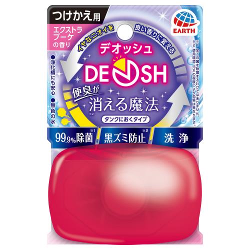 アース製薬　DEOSH　タンクにおくタイプ　エクストラブーケ　替　65ml【ボーナスTポイントとして60ポイント】