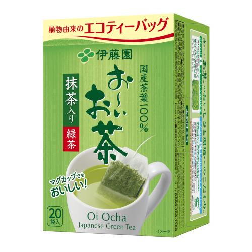 伊藤園　お〜いお茶エコティーバッグ緑茶　20袋入×5個セット