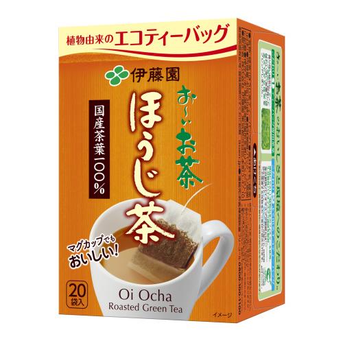 伊藤園　お〜いお茶エコティーバッグほうじ茶　20袋入×5個セット