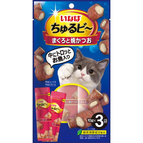 いなば食品　ちゅるビーまぐろと焼かつお　3袋