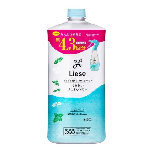 花王　リーゼ　うるおいミントシャワー　つめかえ4.3回分