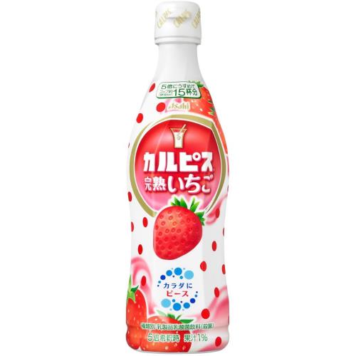 アサヒ飲料　カルピス完熟いちご　470ml×6個セット