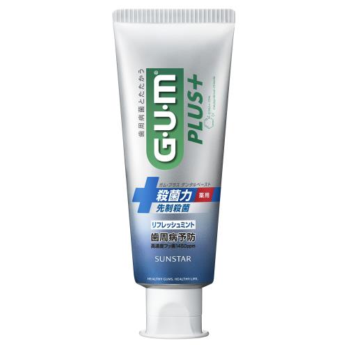 サンスター　GUM　プラス　デンタルペースト　リフレッシュM　120g