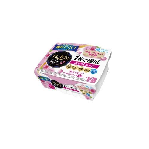 大王製紙　キレキラ　トイレクリーナー　シート　本体　ローズ　10枚